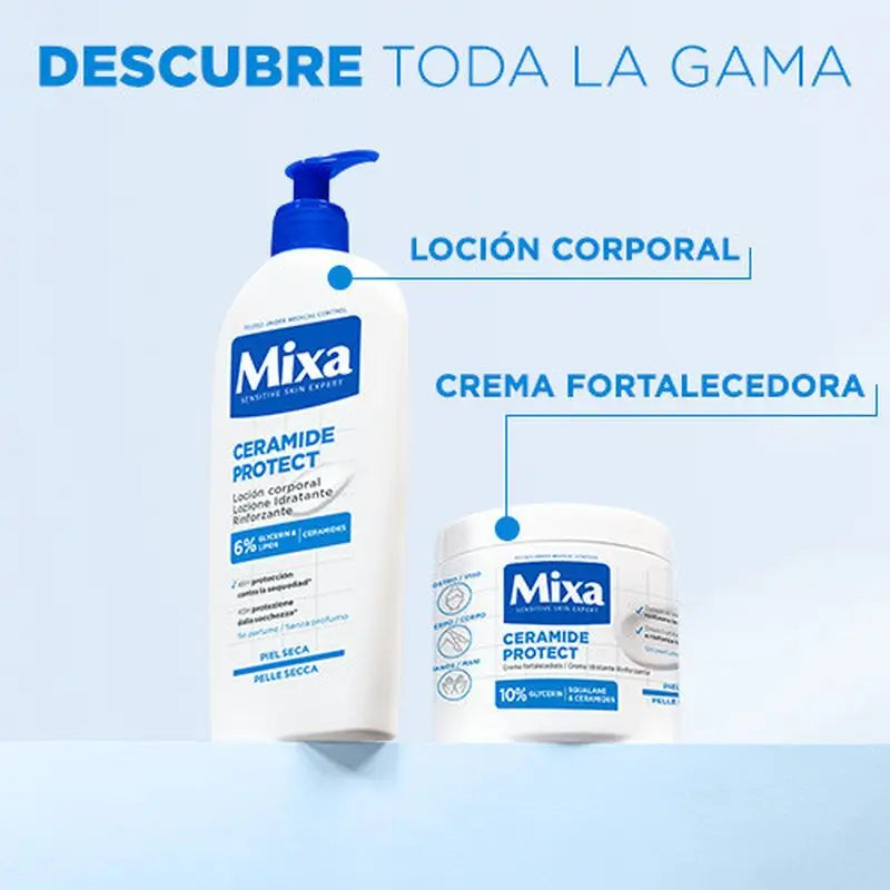 Mixa Ceramide Protect Crème Fortifiante Pour Peaux Très Sèches 400Ml