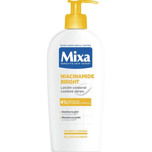Mixa Niacinamide Bright Body Lotion , 250 ml
