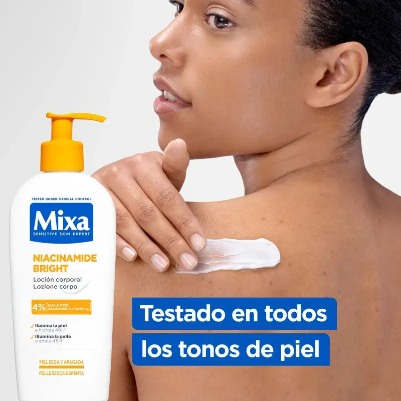 Mixa Niacinamide Bright Body Lotion , 250 ml
