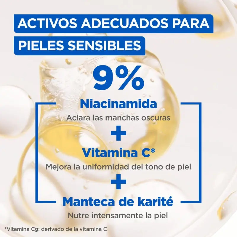 Mixa Crème anti-taches à la niacinamide, 400 ml