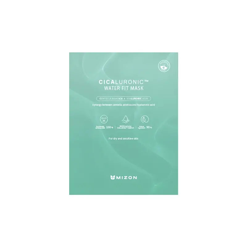 Mizon Cicaluronic Water Fit Mask, 24 gr