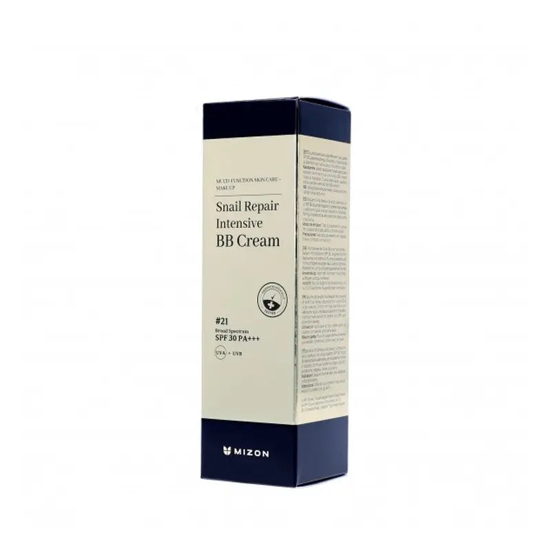 Mizon Snail Repair Intensive Bb Cream Broad Spectrum Spf 30 21 Light Rosy Beige , 50 ml