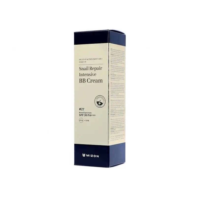 Mizon Snail Repair Intensive Bb Cream Broad Spectrum Spf 30 27 Medium Deep Neutral Beige , 50 ml