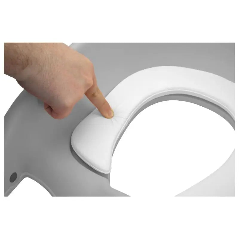 Siège de toilette pliant pour enfants Mobiclinic Lala Grey & White