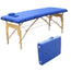 Mobiclinic Folding Wooden Stretcher Blue
