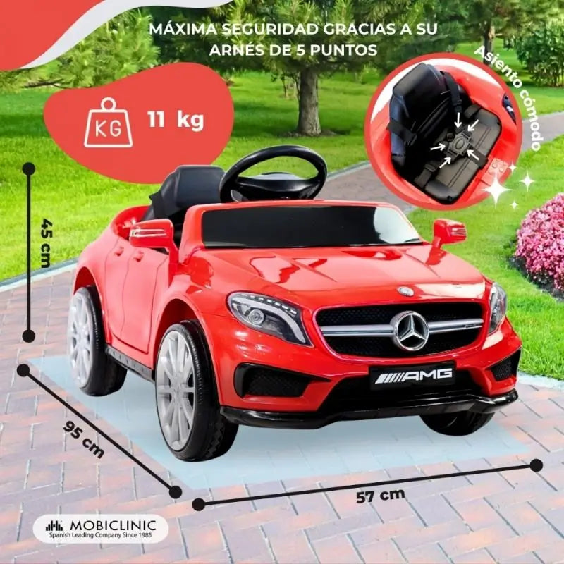 Voiture électrique Mobiclinic Turbo Rouge