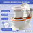 Mobiclinic Toilette Enfant Toikid de 1 à 6 ans Orange