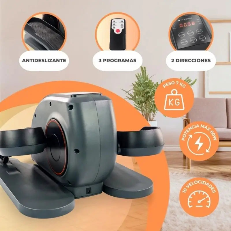 Mobiclinic Mini vélo elliptique avec pédales antidérapantes