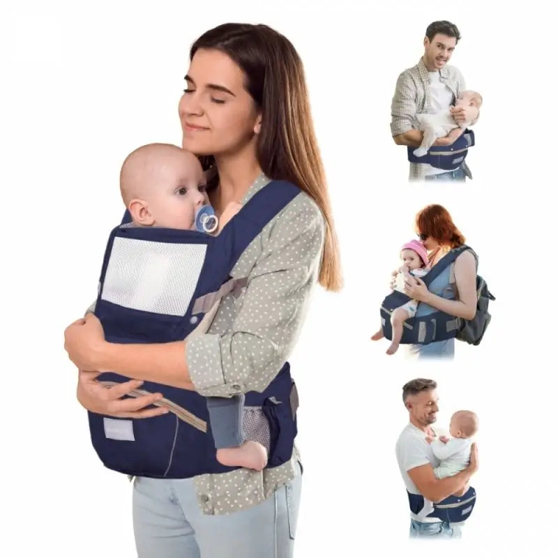 Porte-bébé Mobiclinic Moley 6 en 1 Bleu