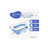 Mobiclinic Baby Bath Pack - Baignoire pour bébé - pliable - antidérapant - bleu - Thermomètre de bain - sans mercure