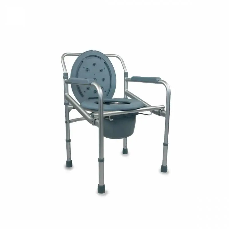 Mobiclinic Folding Toilet Chair With Lid Model 1