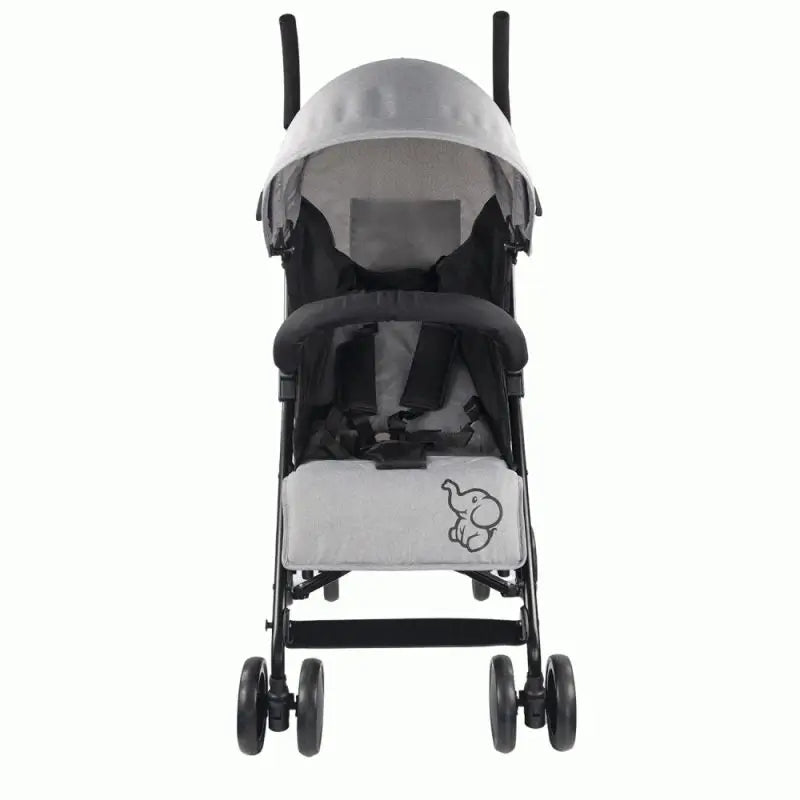 Mobiclinic Elefant Poussette pliante 15 Kg Gris