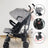 Mobiclinic Elefant Poussette pliante 15 Kg Gris