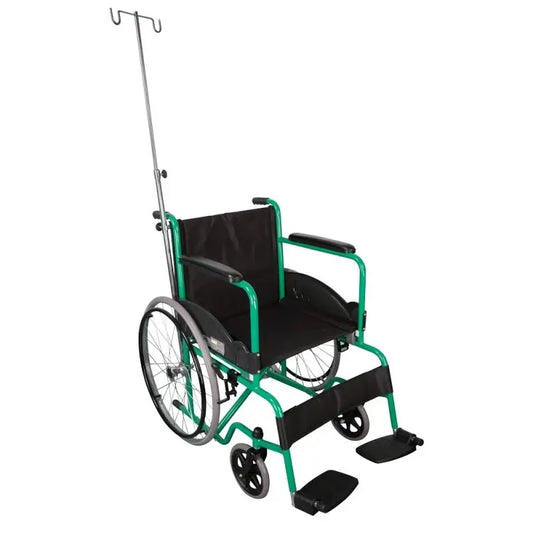 Mobiclinic Anti Folding Wheelchair With Canister Support And Dropper System