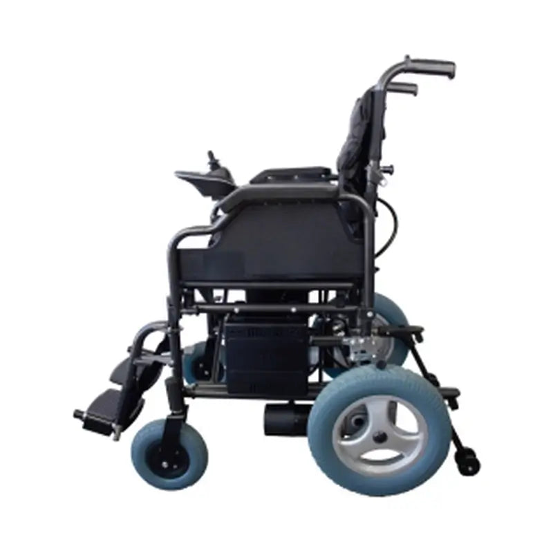 Fauteuil roulant électrique pliant Mobiclinic - Auton. 20 Km - 20Ah - Moteur - Acier - Noir - Cenit