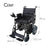 Fauteuil roulant électrique pliant Mobiclinic - Auton. 20 Km - 20Ah - Moteur - Acier - Noir - Cenit