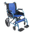 Mobiclinic Folding Wheelchair With Brakes On Handlebars