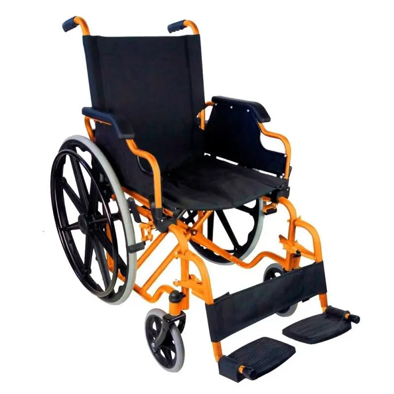 Mobiclinic Folding Wheelchair Giralda Model With Folding Armrests