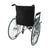 Fauteuil roulant pliant Mobiclinic avec accoudoirs et repose-pieds noir
