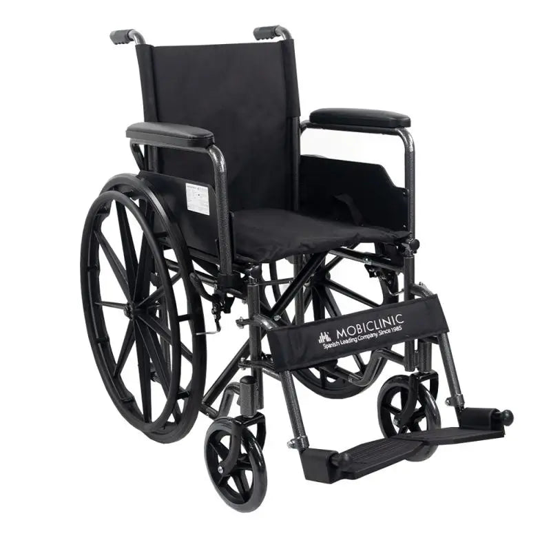 Mobiclinic Folding Wheelchair With Removable Rear Wheels