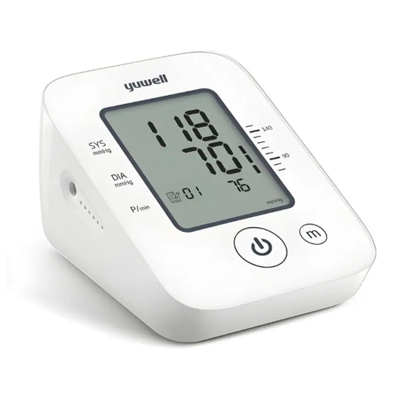 Mobiclinic Tensiomètre numérique automatique avec mémoire, bras, YE660D Blanc, 1 unité