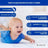 Thermomètre digital Mobiclinic en forme de sucette - Enfants - Pointe ronde - Sucette souple - Affichage LCD