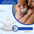 Thermomètre digital Mobiclinic en forme de sucette - Enfants - Pointe ronde - Sucette souple - Affichage LCD