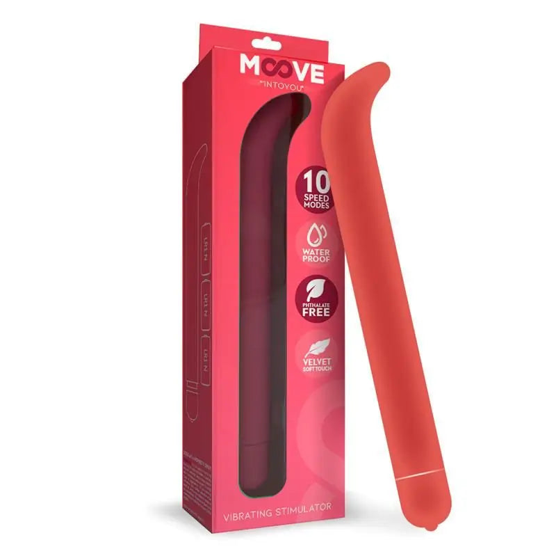 Moove 10 Function G-Spot Vibrator Stimulator Pink