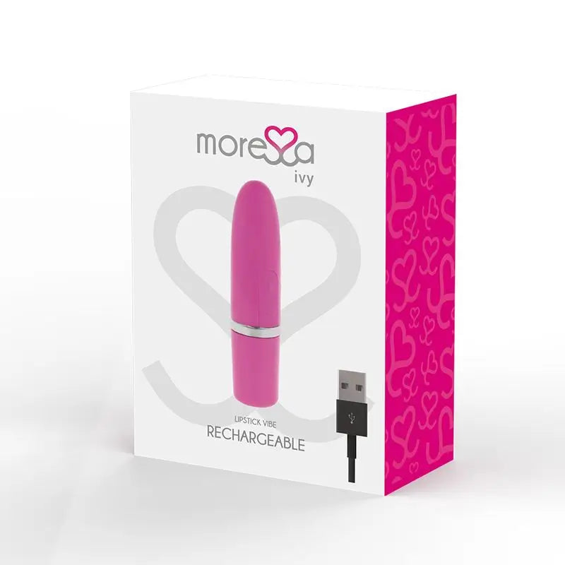 Moressa Ivy Vibrator Travel Stimulator Rose