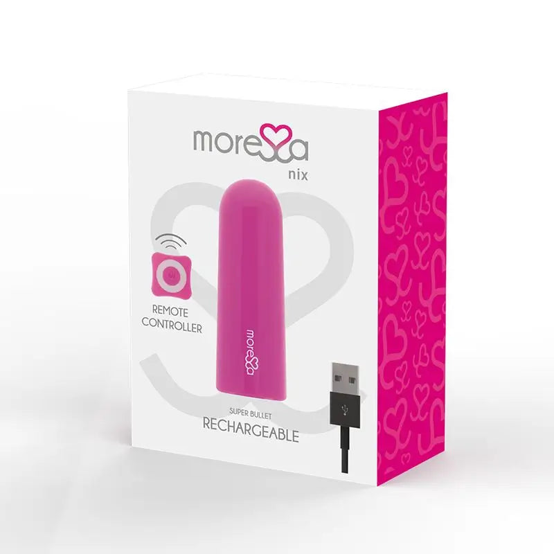 Moressa Nix Vibrateur télécommandé rose