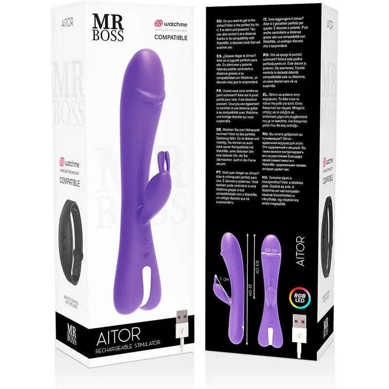 Mr. Boss Aitor Rabbit Compatible avec la technologie sans fil Watchme