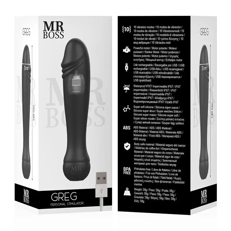 Stimulateur personnel Mr. Boss Greg