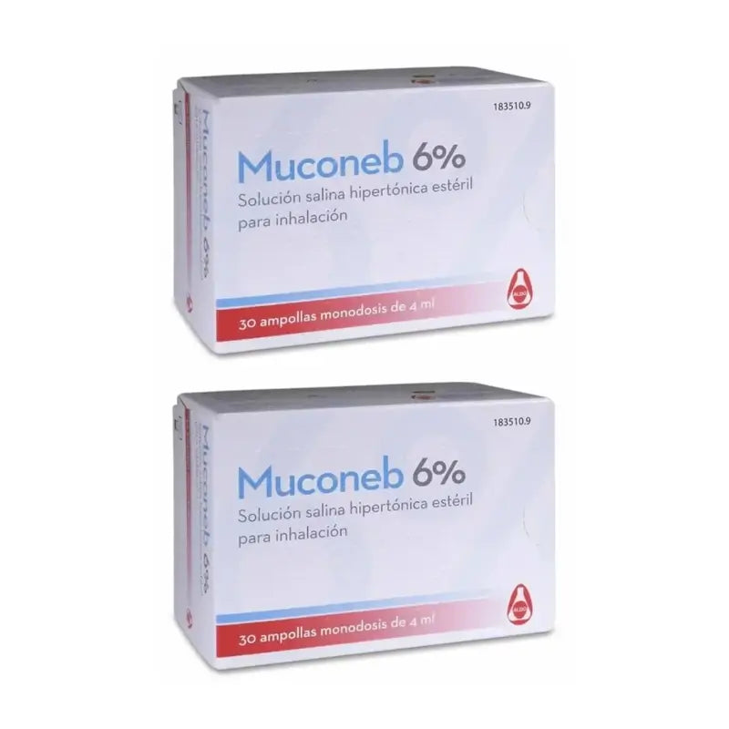 Muconeb 6% Saline Solution , 2X30 Ampoules