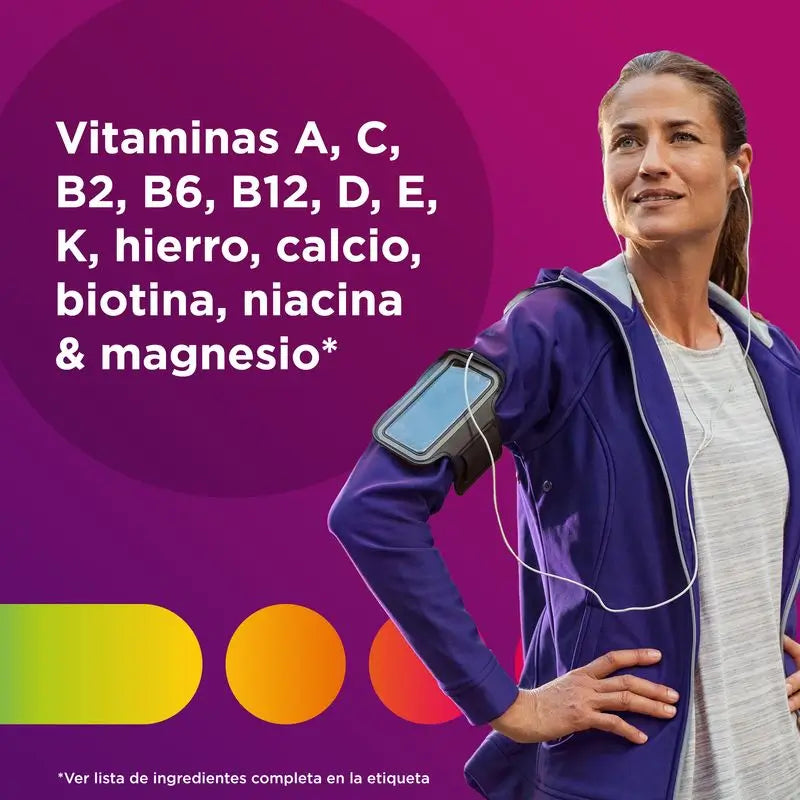 Multicentrum Supplément alimentaire multivitaminé pour femmes, 90 comprimés