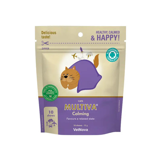 Multiva Calming Cat, 10 friandises à mâcher