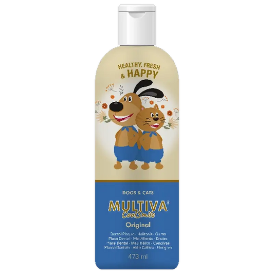 Multiva CoolSmile Original Dogs & Cats Oral Solution, 473 ml