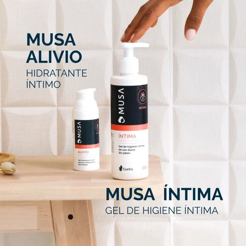 Musa Vulvar Moisturising Relief, 50 ml + Hydragin Vaginal Moisturiser, 6 Cannulas