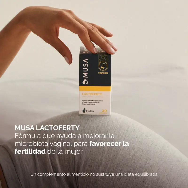 Musa Duplo Lactoferty Probiotique Fertilité , 2 x 30 gélules