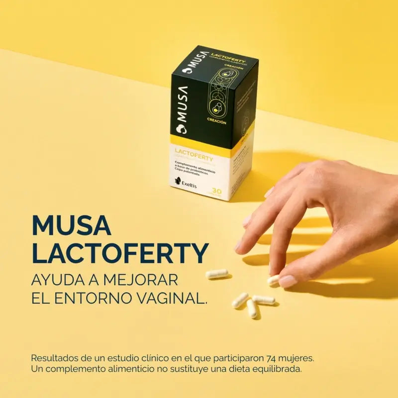 Musa Lactoferty Probiotique Fertilité, 30 gélules