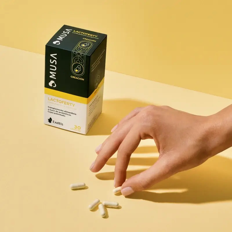 Musa Lactoferty Probiotique Fertilité, 30 gélules