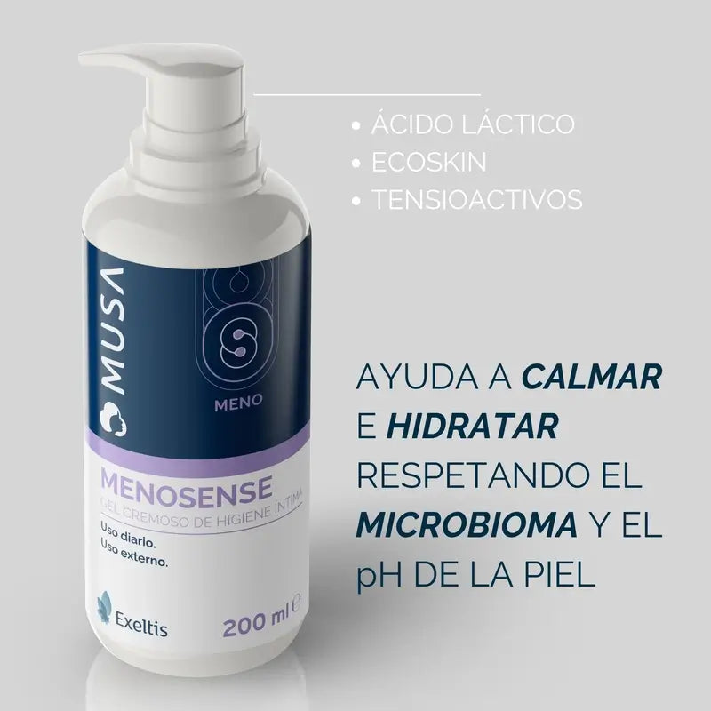 Gel d'hygiène intime Musa Menosense, 200 ml