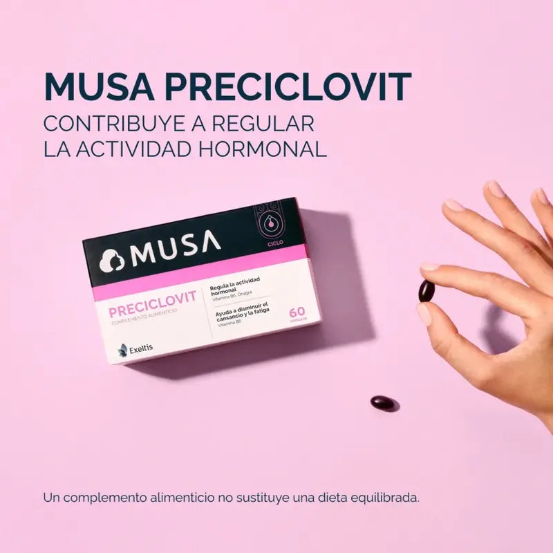 Musa Preciclovit Prémenstruel, 60 gélules