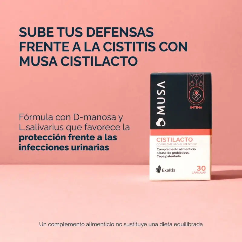 Musa Triplo Cistilact Probiotic Cysititis , 3 x 30 gélules