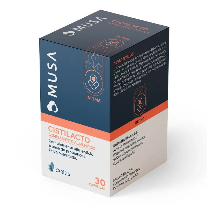 Musa Triplo Cistilact Probiotic Cysititis , 3 x 30 gélules