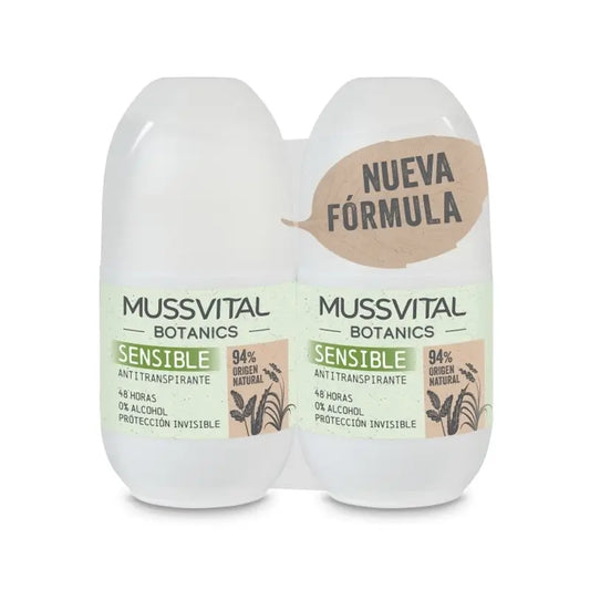 Mussvital Botanics Sensitive Moisture, 2 x 75 ml