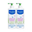 Liniment d'hygiène pour nourrissons Mustela, paquet de 2 x 400 ml