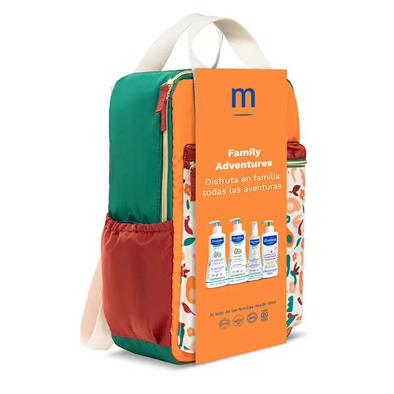 Sac à dos Mustela Family Adventure Terracotta