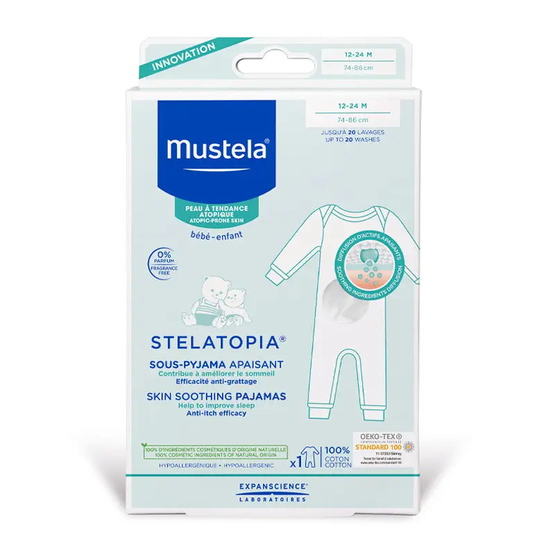 Mustela Relief Pyjamas, 12-24 Months