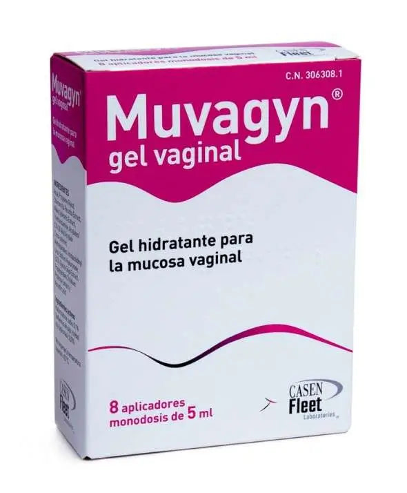 Muvagyn Vaginal Moisturising Gel 8 Tubes 5 ml