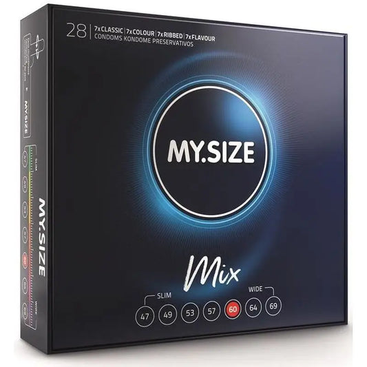 My Size Mix Condoms 60 Mm 28 Units